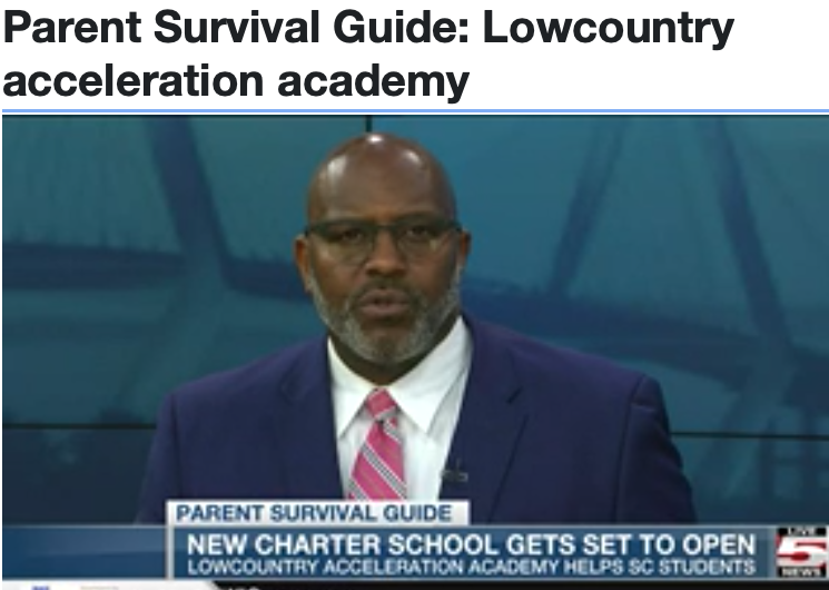 Live5 News ‘Parent Survival Guide’ Spotlights Lowcountry Acceleration Academy Hero Image