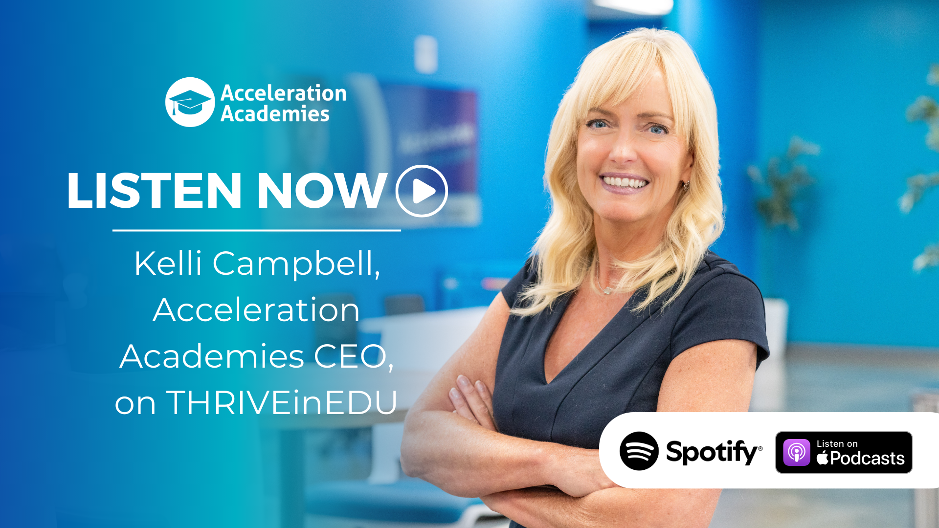 Kelli Campbell Discusses Transforming Education for At-Risk Students on THRIVEinEDU Podcast Hero Image