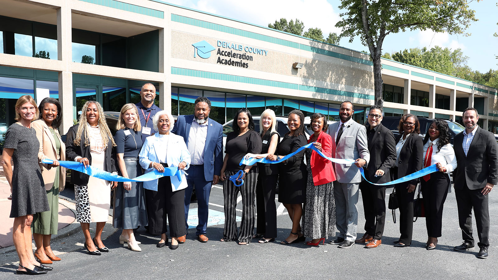 DeKalb County Acceleration Academies Celebrates New Tucker Campus with Ribbon Cutting Hero Image